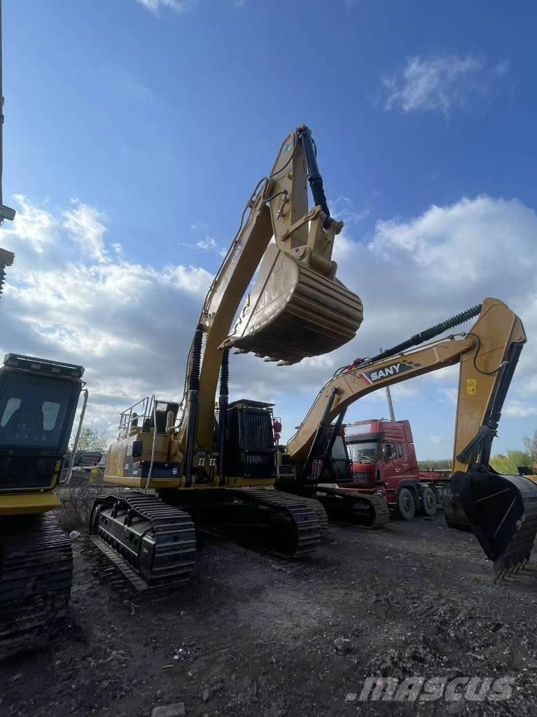 CAT 349 Rupsgraafmachines