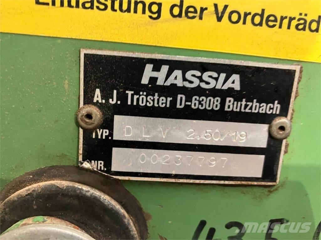 Hassia DLV 250/19 Zaaimachines