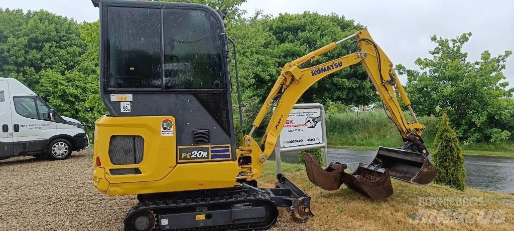 Komatsu PC20 R Minigraafmachines < 7t