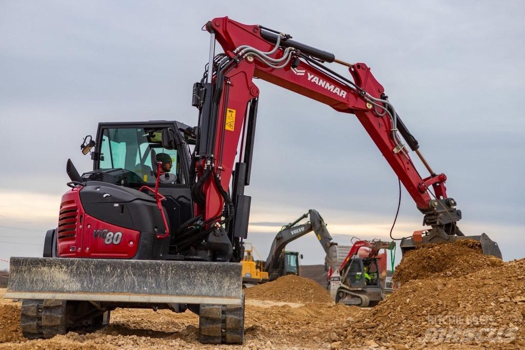 Yanmar VIO80-2PB Midigraafmachines 7t - 12t