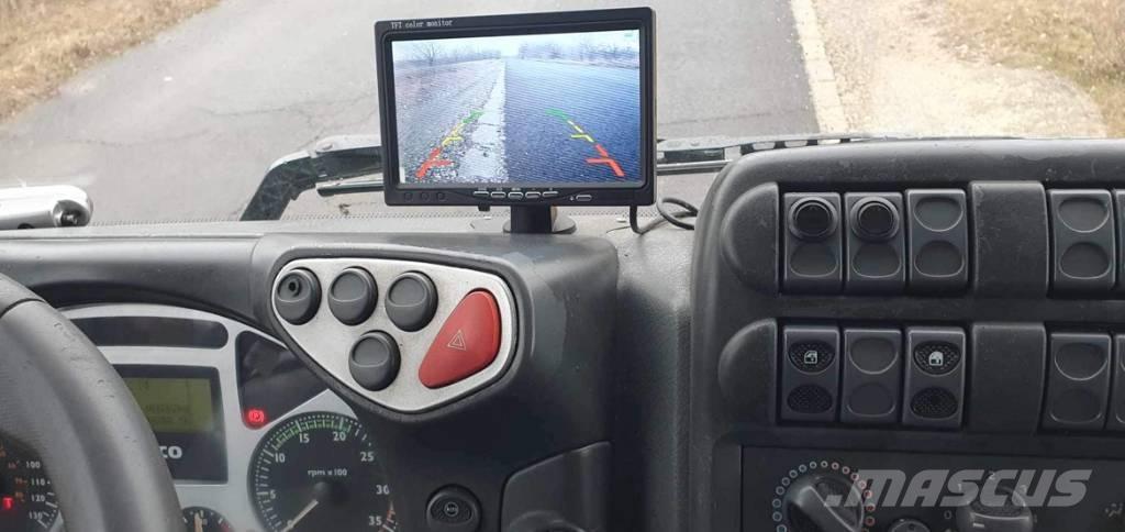 Iveco ML 75 E Vlakke laadvloer met kraan