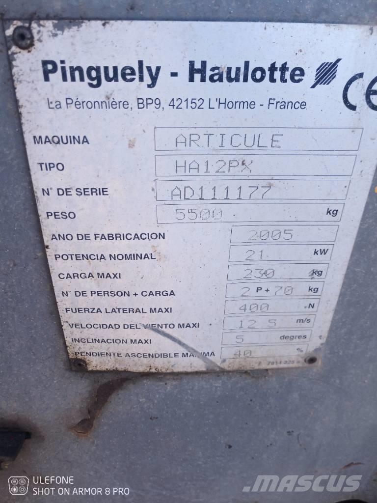 Haulotte HA 12 PX Knikarmhoogwerkers