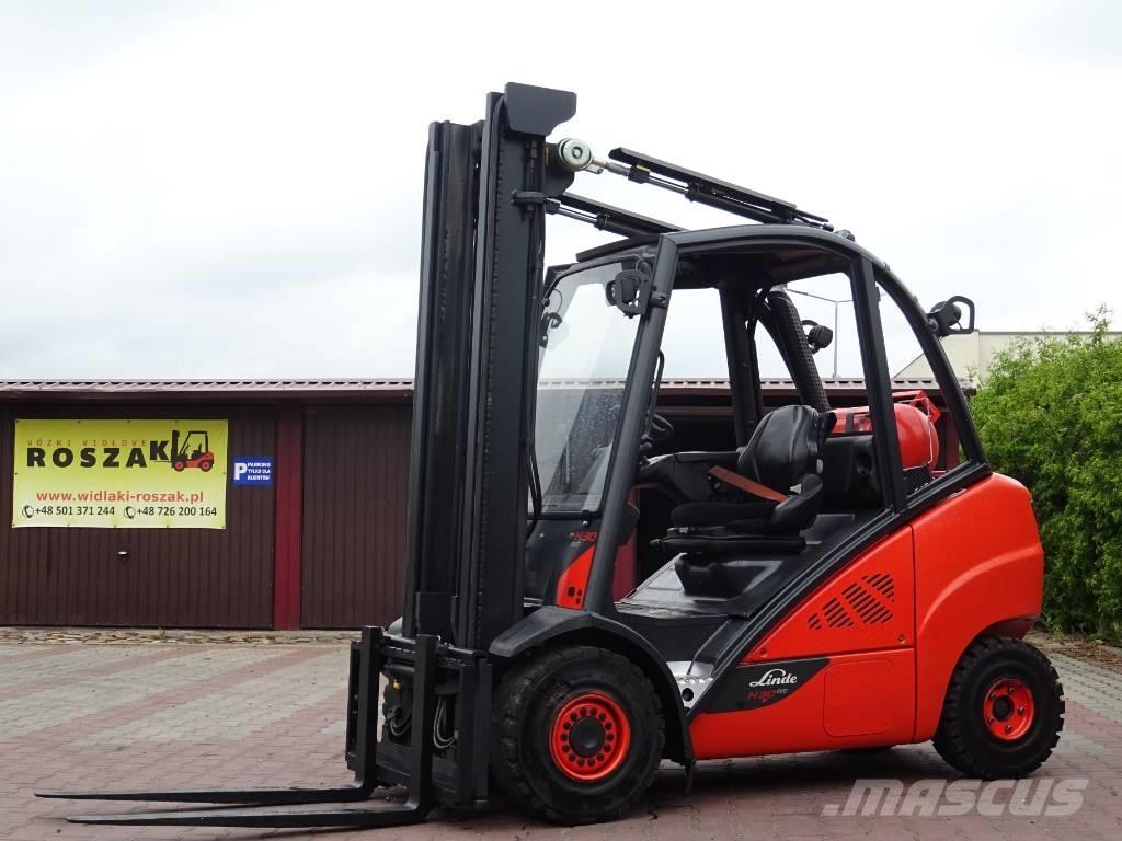 Linde H30T-02 LPG heftrucks