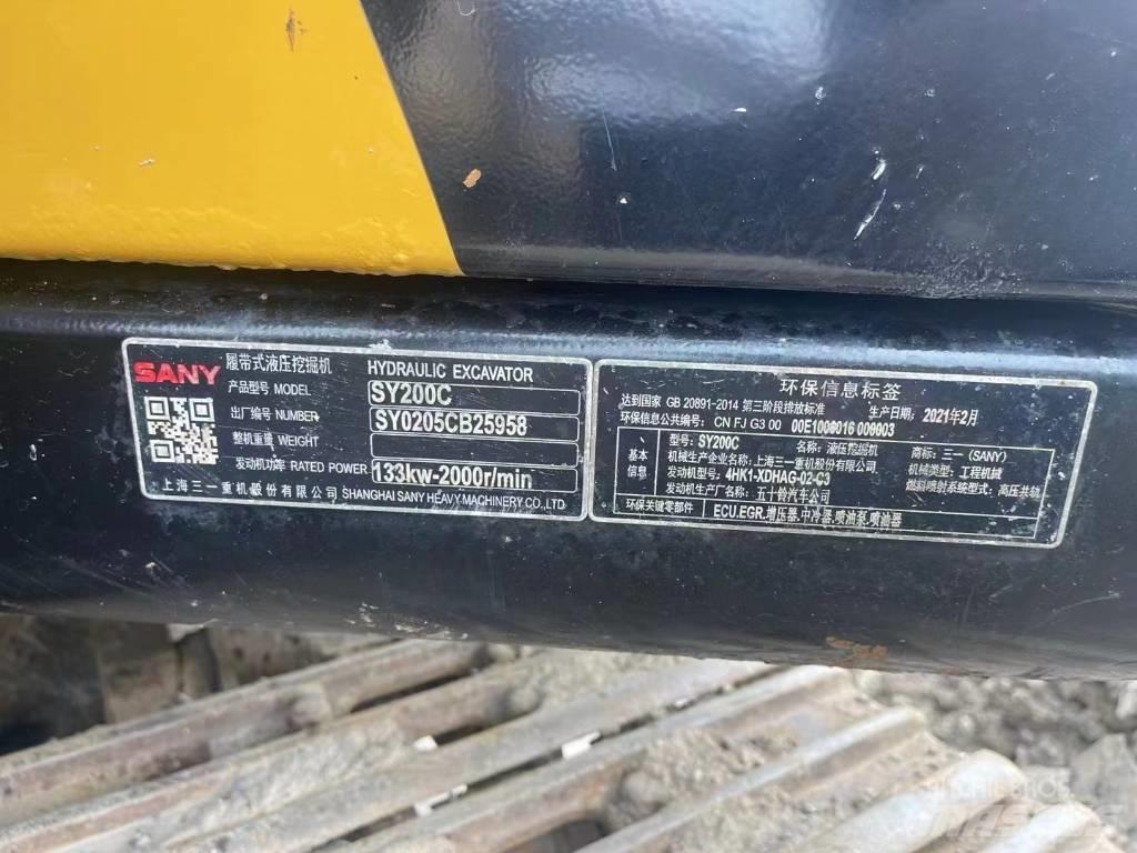 Sany SY 200 C Plus Rupsgraafmachines