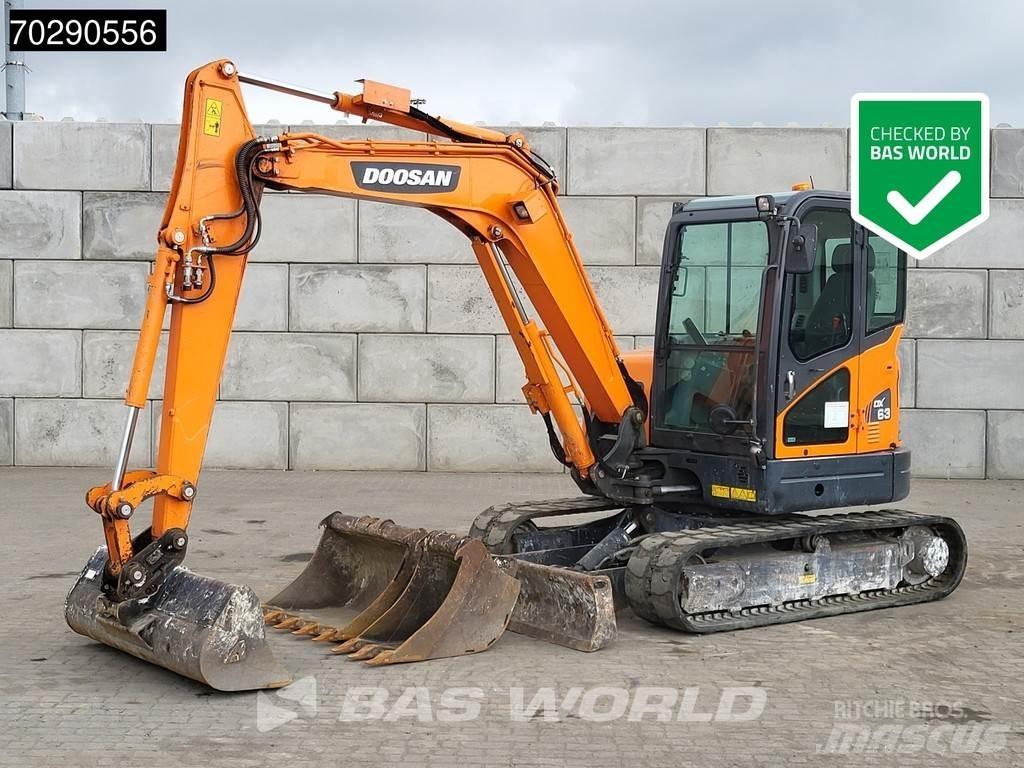 Doosan DX63-3 Minigraafmachines < 7t