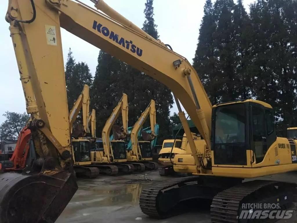 Komatsu PC 200-7 Rupsgraafmachines