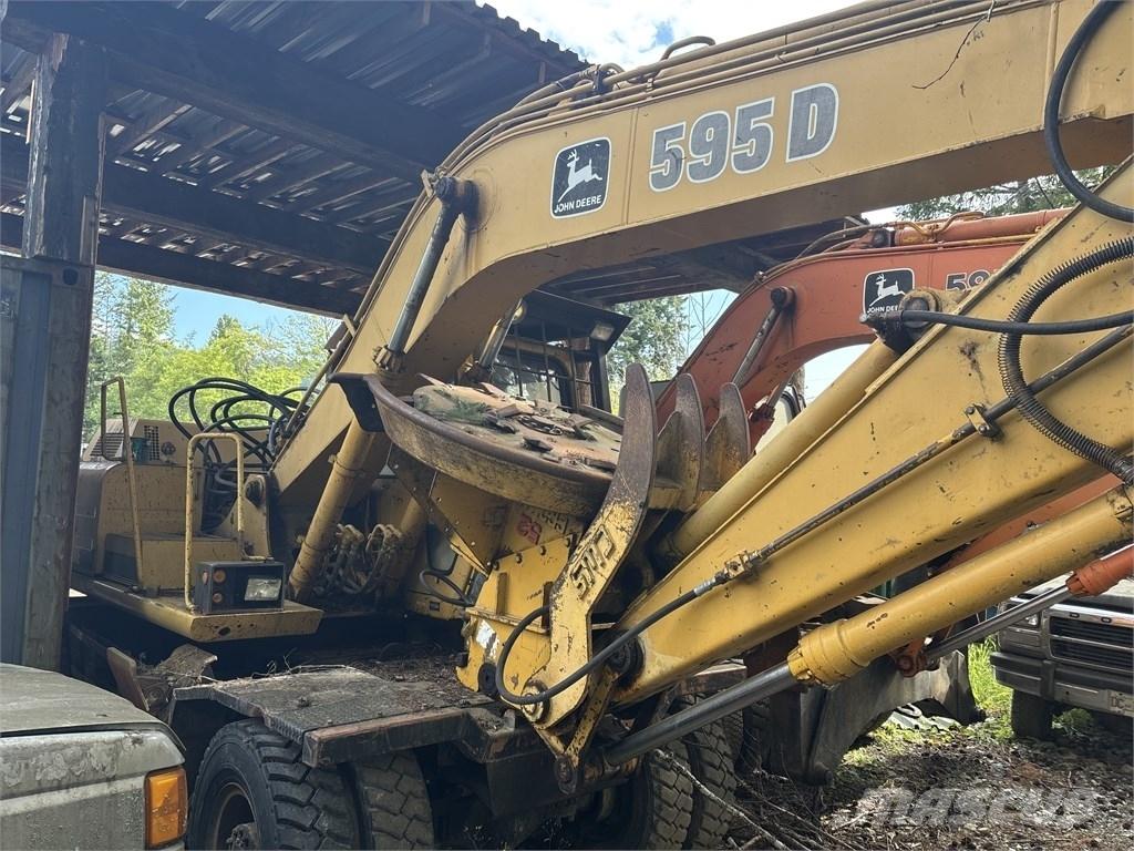 DEERE 595D Wielgraafmachines