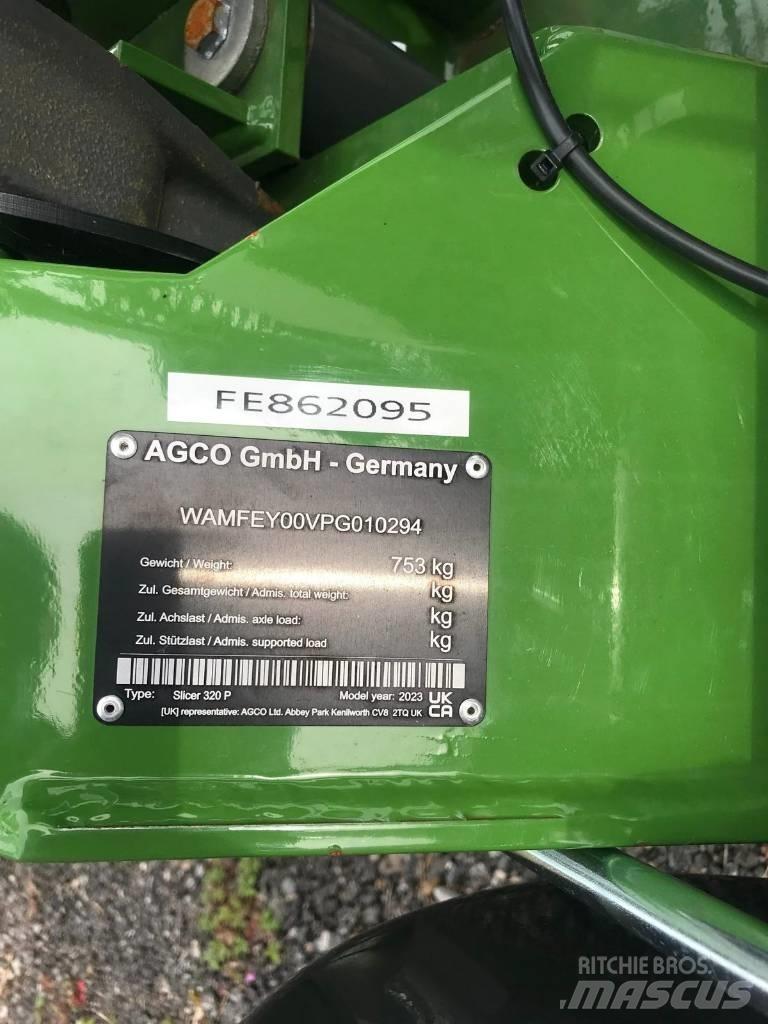 Fendt Slicer 320 P Maaiers