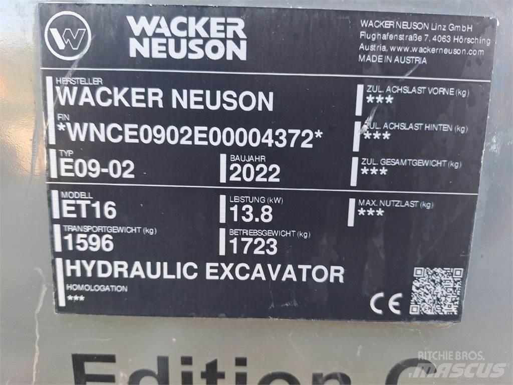 Wacker Neuson ET16 Rupsgraafmachines
