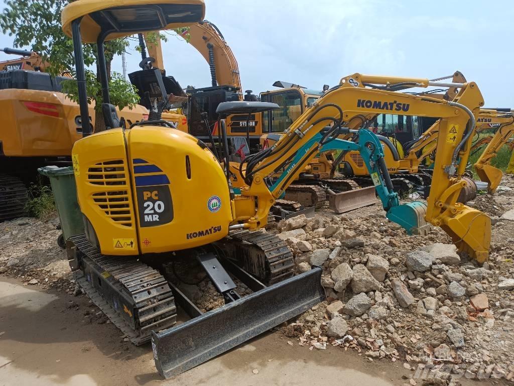 Komatsu PC 20 Rupsgraafmachines