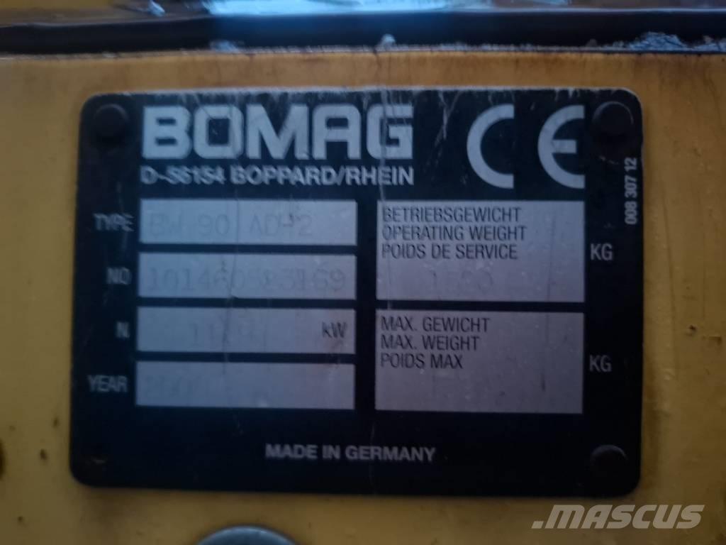Bomag BW 90 AD-2 Duowalsen