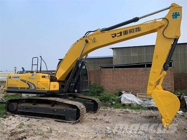 Kobelco SK 200 Rupsgraafmachines