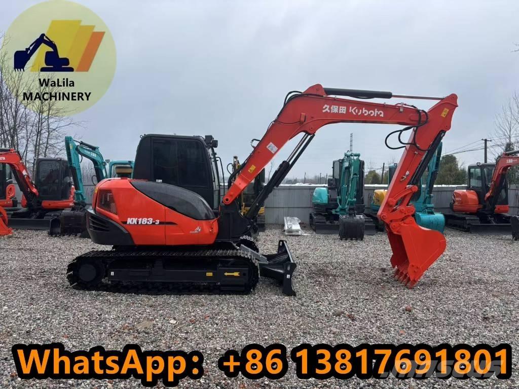 Kubota KX 183-3 Minigraafmachines < 7t