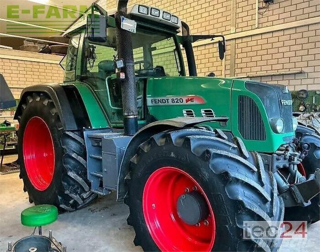 Fendt 820 tms Tractoren