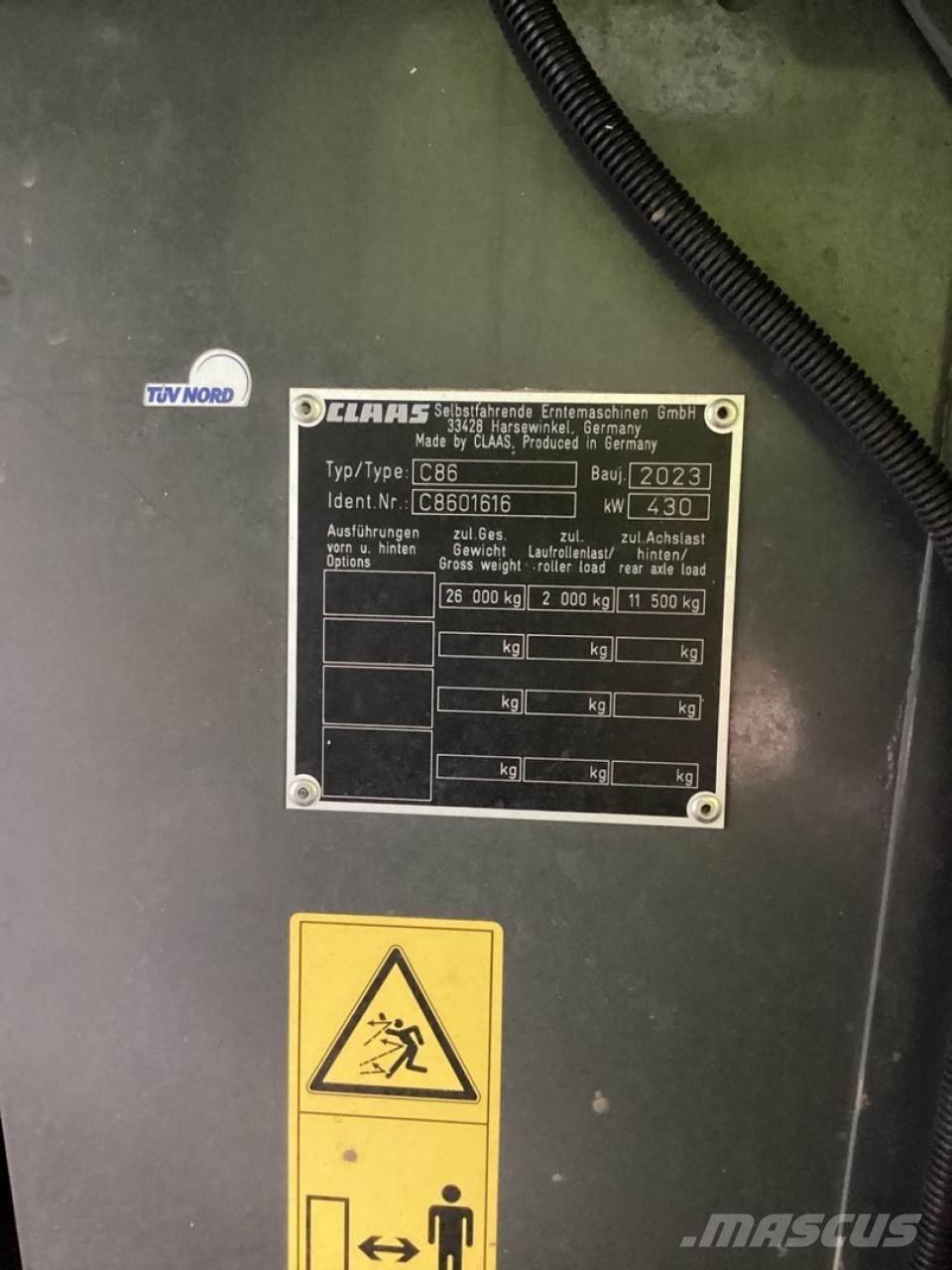 Claas 8700 TT Landbouw - overige