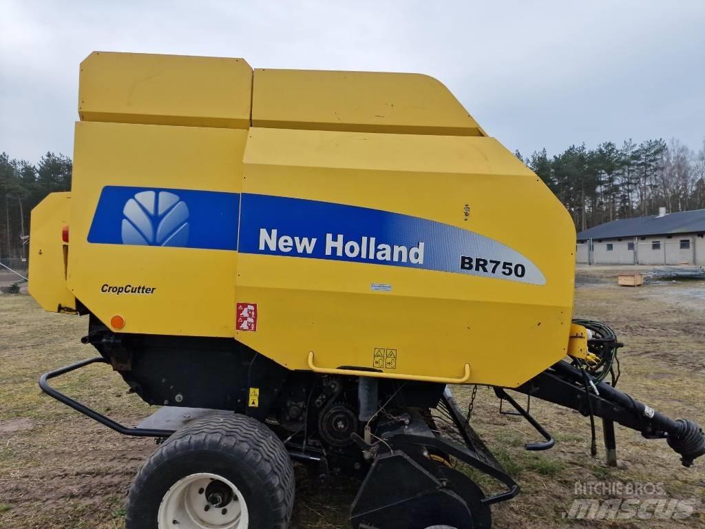 New Holland BR 750 Ronde-balenpersen