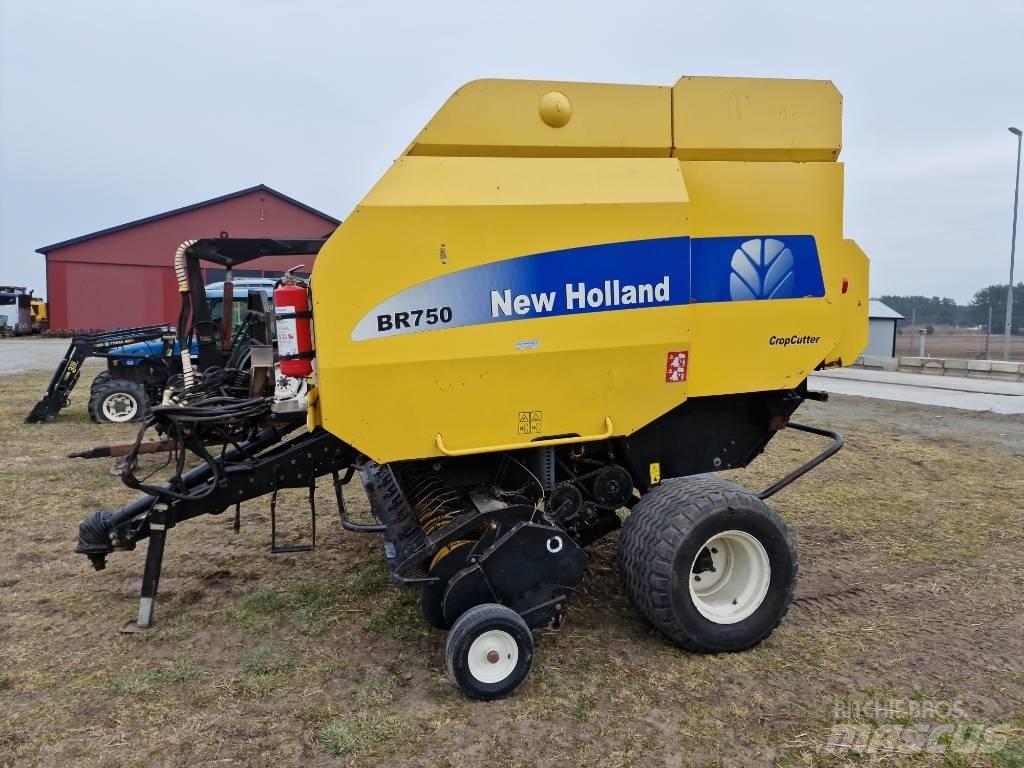 New Holland BR 750 Ronde-balenpersen