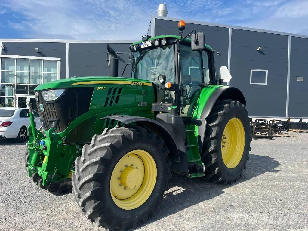 John Deere 6195 M Tractoren