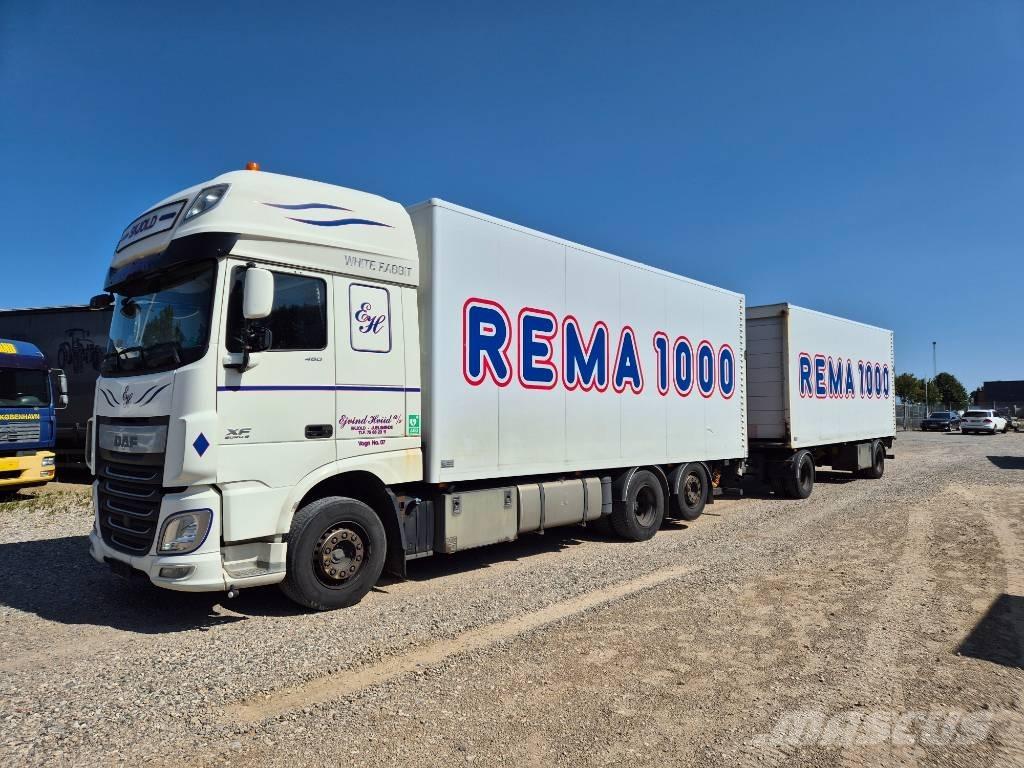 DAF XF 460 6x2 // Lift Bakwagens met gesloten opbouw