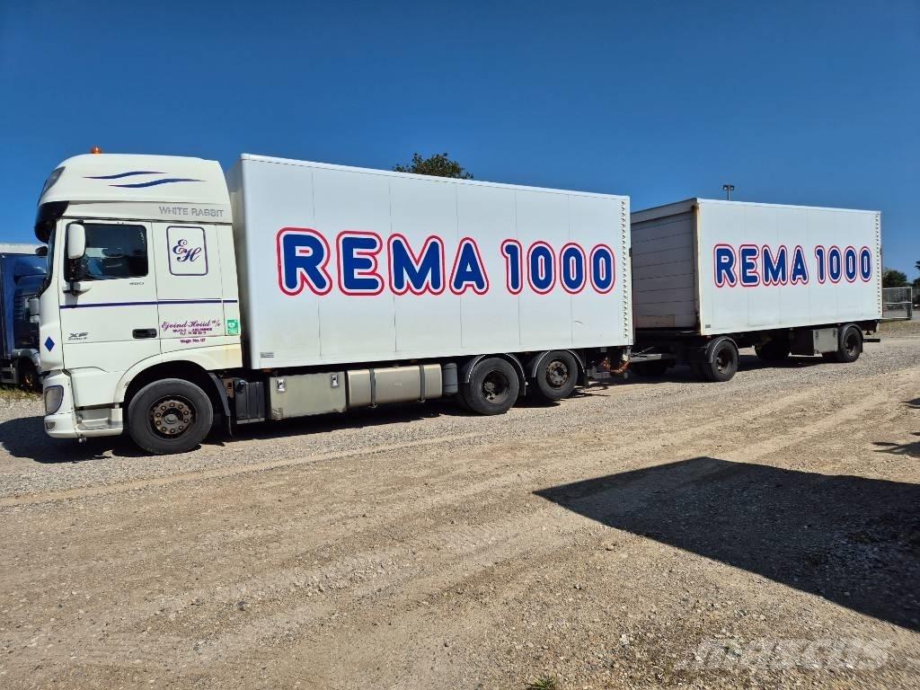 DAF XF 460 6x2 // Lift Bakwagens met gesloten opbouw
