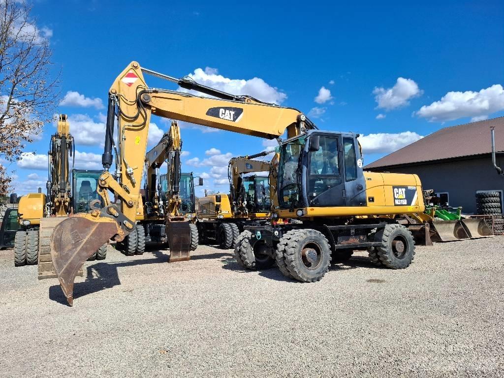 CAT 318 Wielgraafmachines