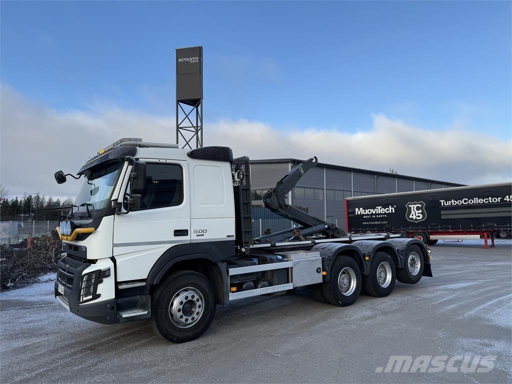 Volvo FMX 500 8X4 Vrachtwagen met containersysteem