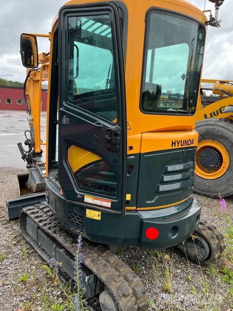 Hyundai R25Z-9 AK Minigraafmachines < 7t