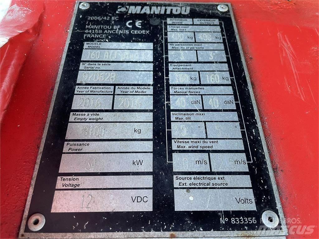 Manitou 160ATJ+ RC Knikarmhoogwerkers