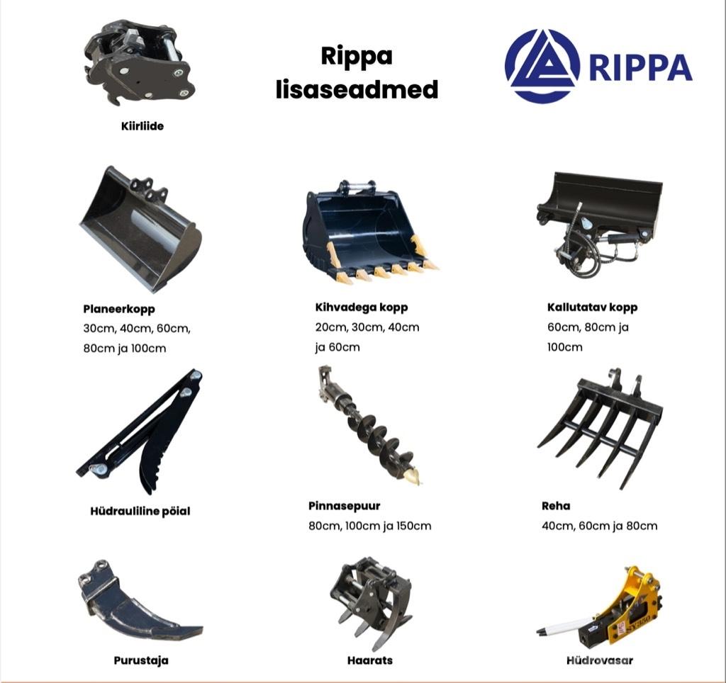 Rippa R32 Pro Minigraafmachines < 7t