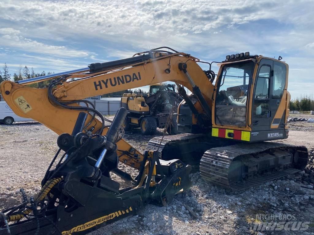 Hyundai HX 145 LCR Rupsgraafmachines