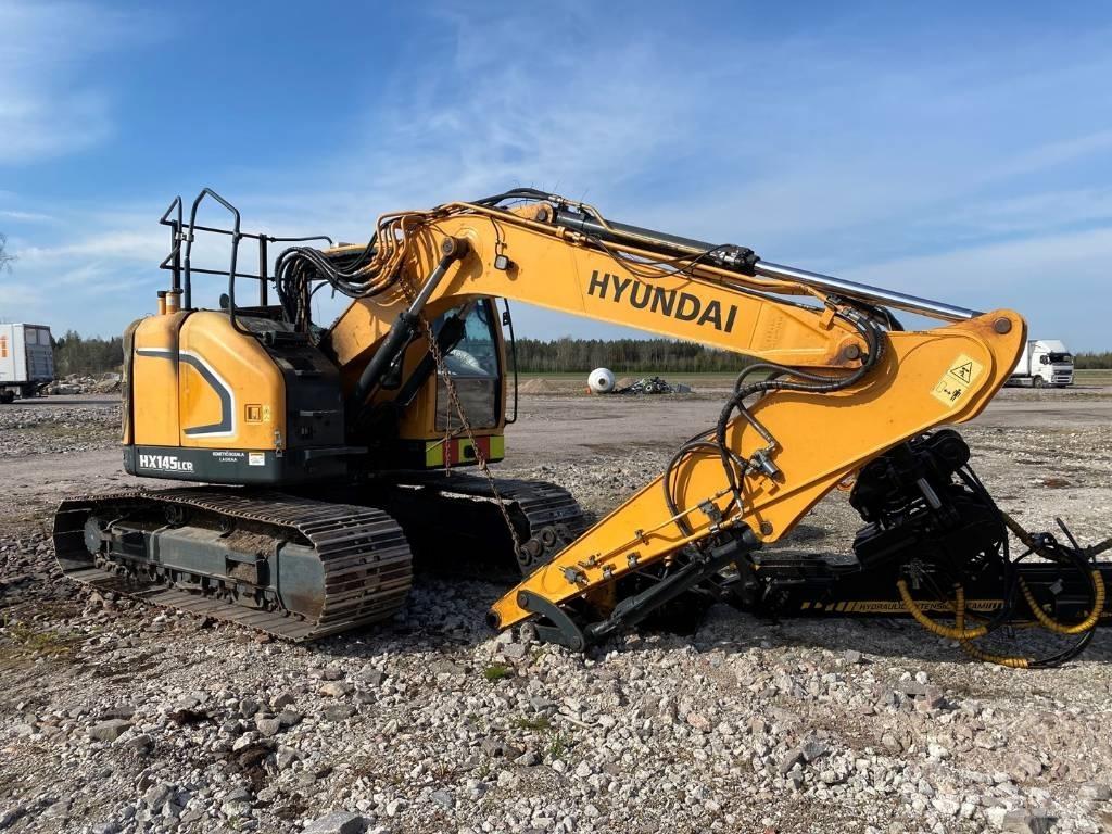 Hyundai HX 145 LCR Rupsgraafmachines