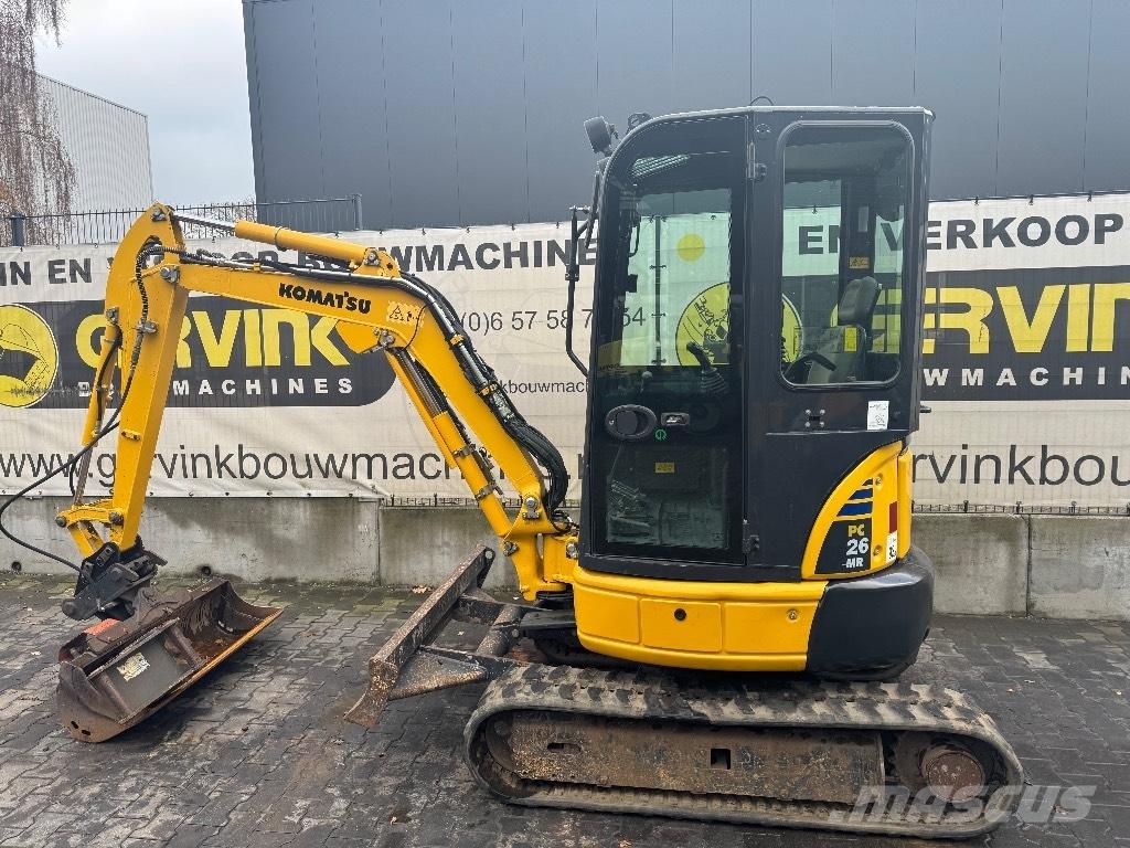 Komatsu PC 26 MR-3 Minigraafmachines < 7t