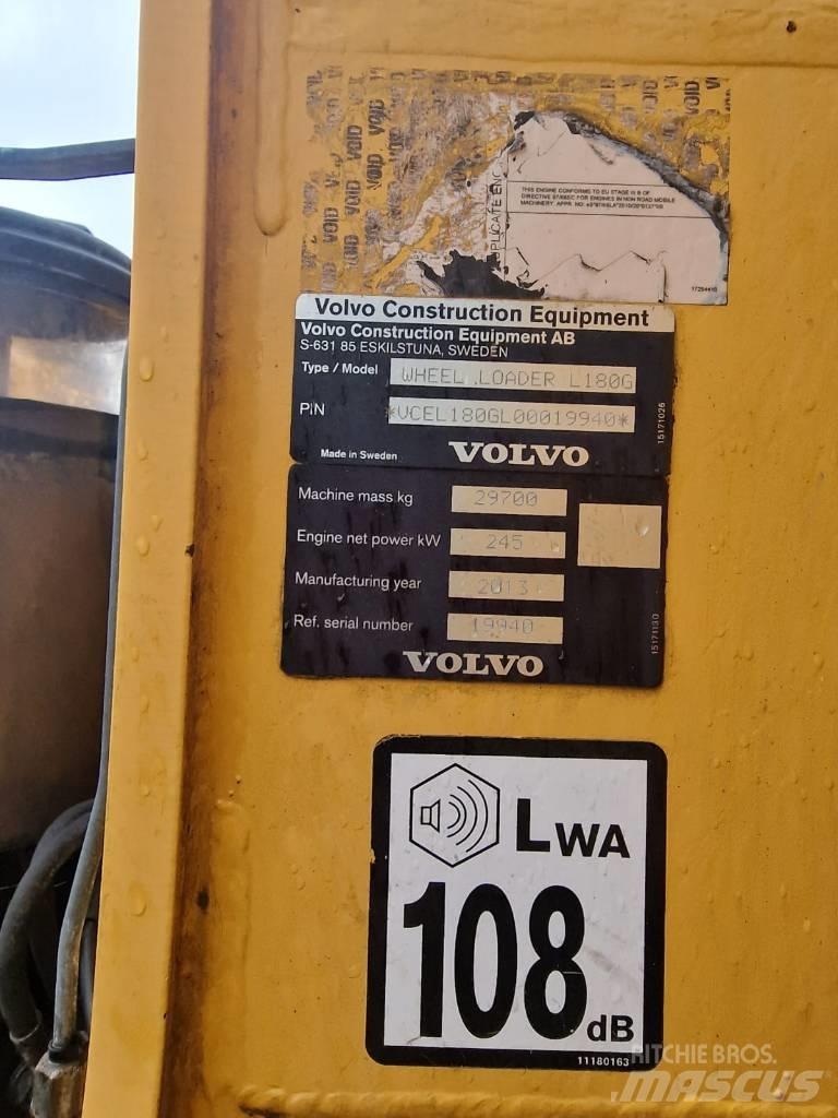 Volvo L180G Bj 2013' Wielladers