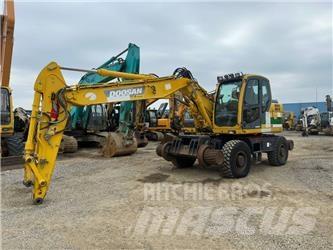 Doosan DX 160 WR Wielgraafmachines