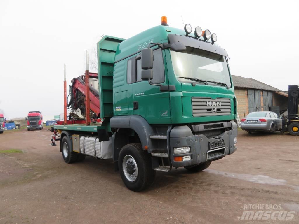 MAN TGA 18.360 Hout-Bakwagens
