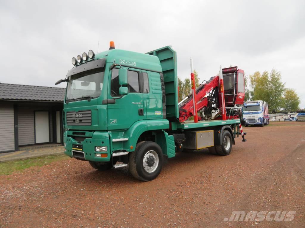 MAN TGA 18.360 Hout-Bakwagens