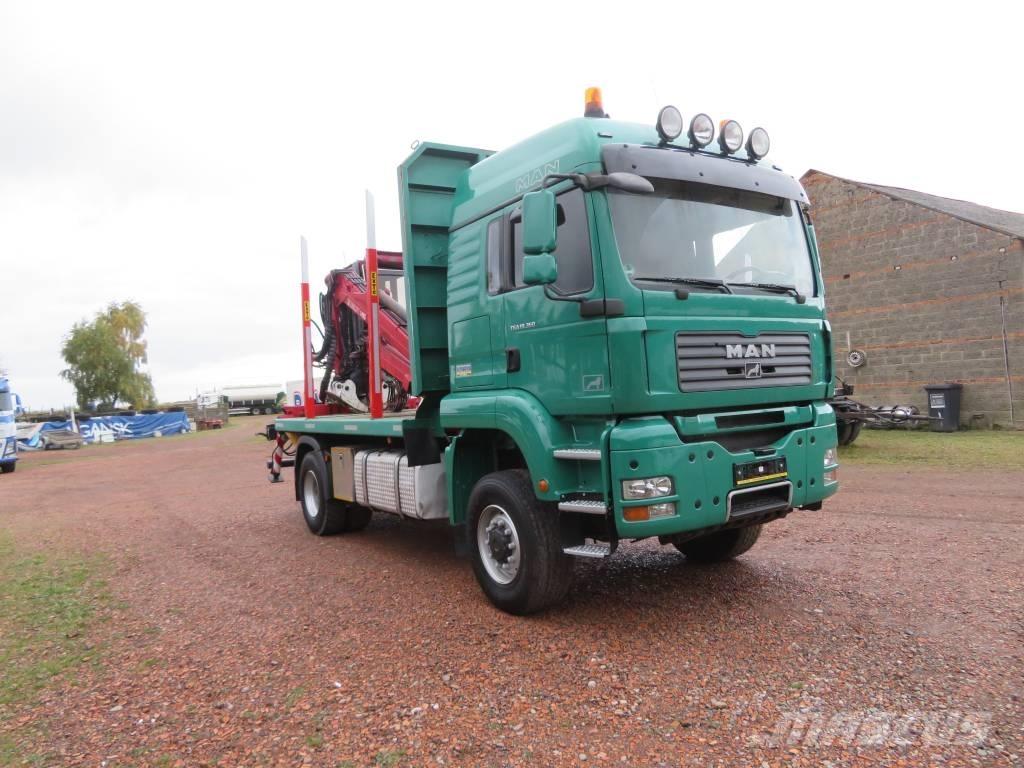 MAN TGA 18.360 Hout-Bakwagens