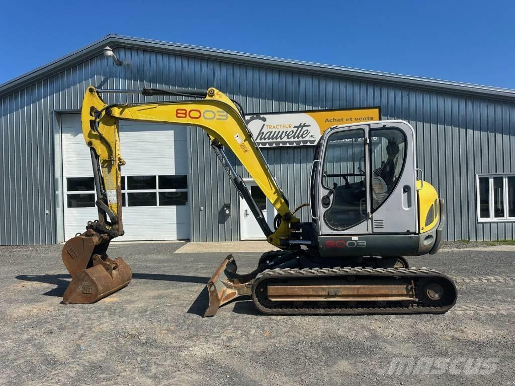 Wacker Neuson 8003 Rupsgraafmachines