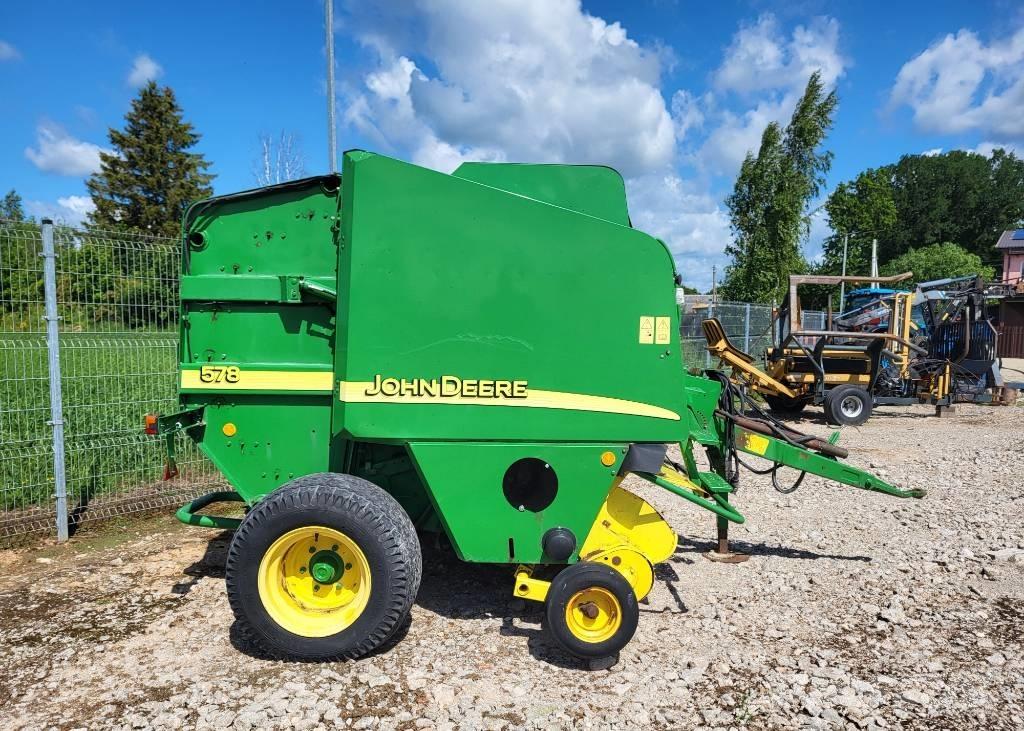 John Deere 578 Ronde-balenpersen