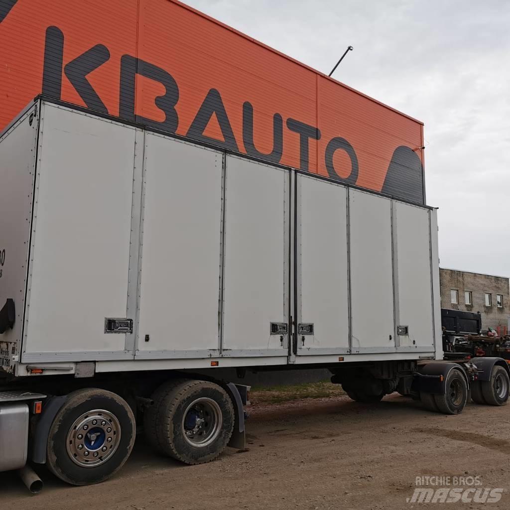 Parator VX 15-20 Gesloten opbouw trailers