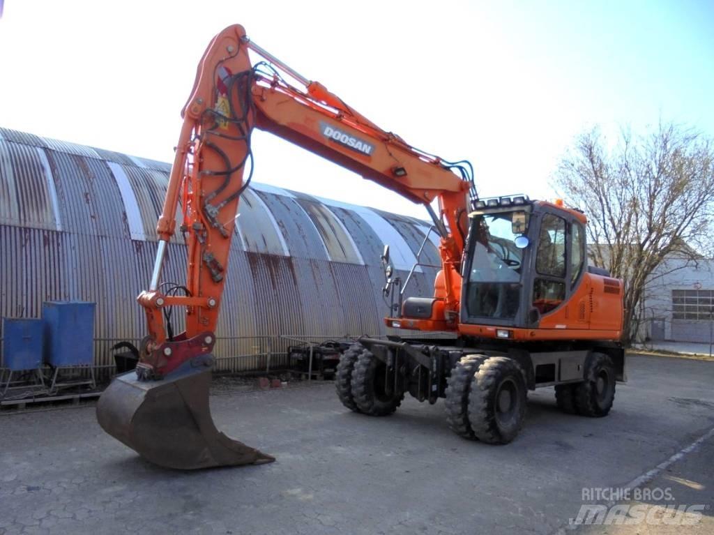Doosan DX 160 W Wielgraafmachines