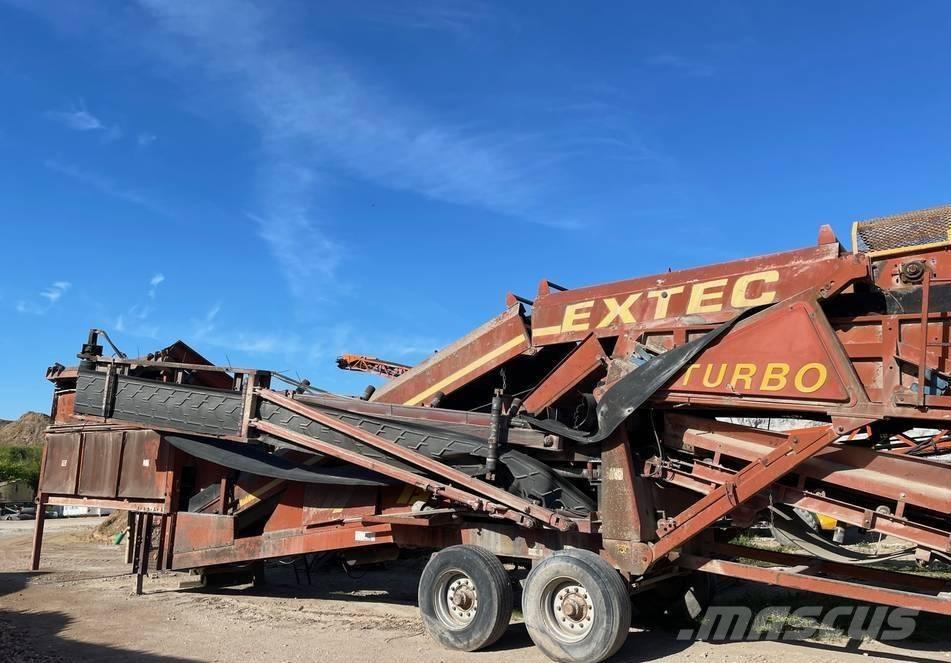 Extec Turbo 5000 Mobiele zeefinstallaties