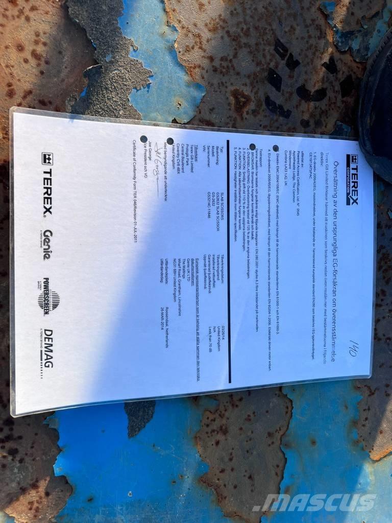 Genie GS 2632 Schaarhoogwerkers