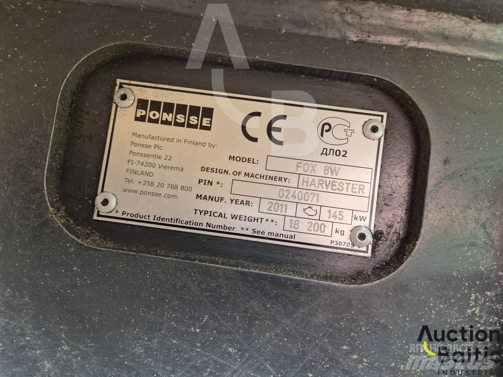Ponsse Fox 8W Harvesters
