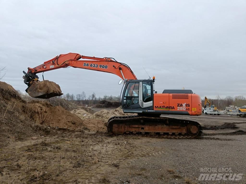 Hitachi ZX 280 LC-3 Rupsgraafmachines