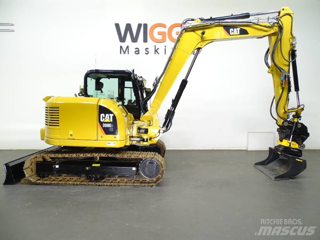 CAT 308 E 2 CR Midigraafmachines 7t - 12t