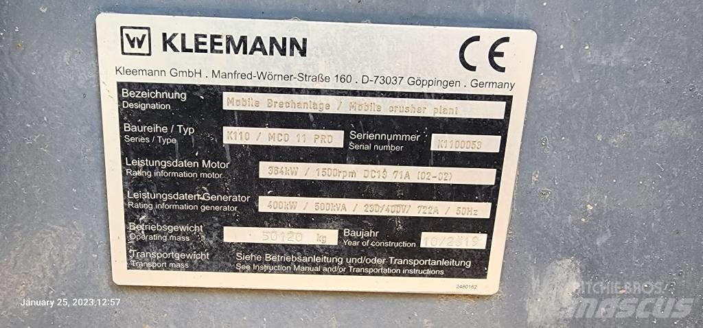 Kleemann MCO 11 PRO Vergruizers