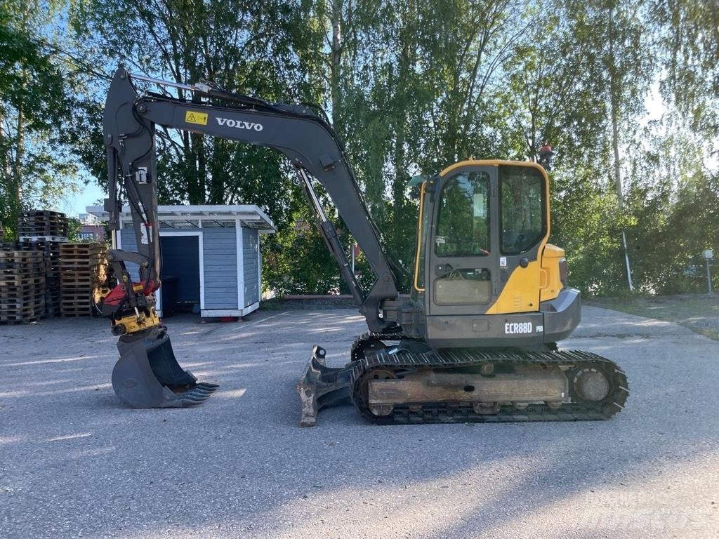 Volvo ECR 88 D Pro Midigraafmachines 7t - 12t