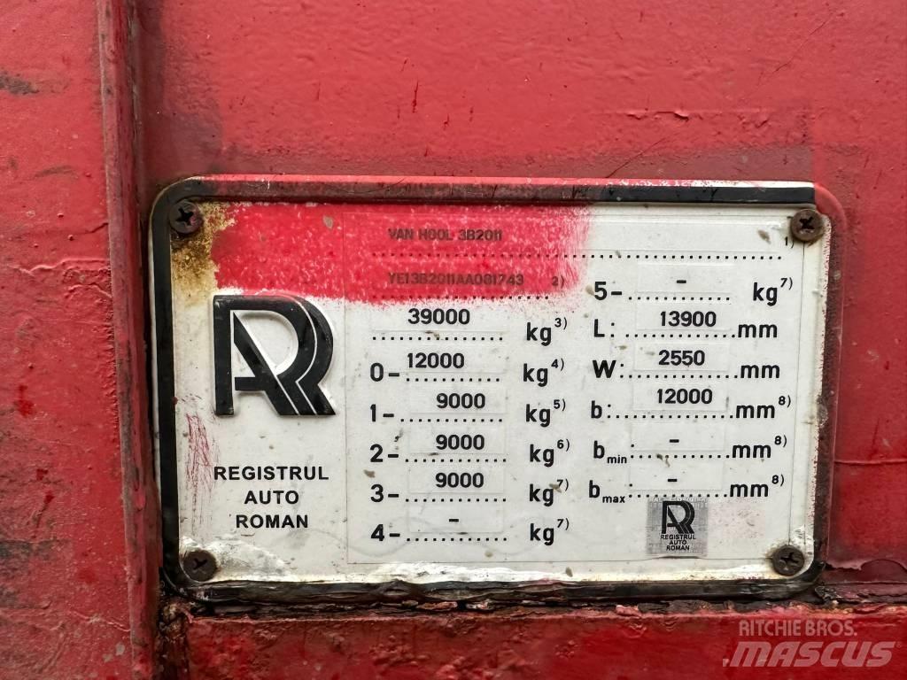 Van Hool 3 Axle Diepladers