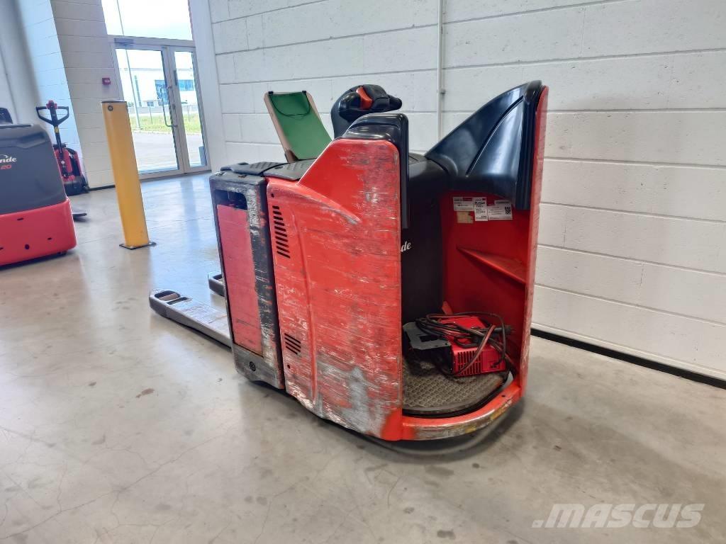 Linde T20SP/131 Pallettruck met meerij platform